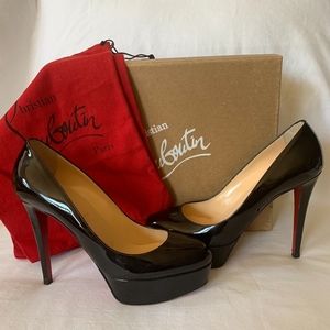 Christian Louboutin Bianca Platform Red Sole Pump